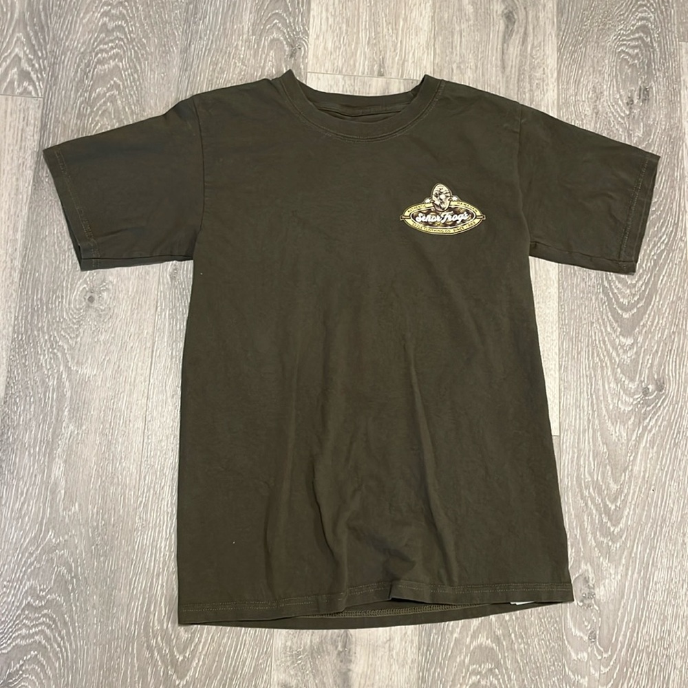 Senior frogs, dark green, T-shirt